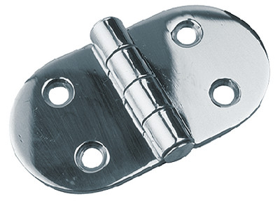 SEA-DOG LINE 201700-1 SIDE HINGE ROUND SS   1PR/CD