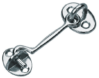 SEA-DOG LINE 222113-1 CHROME BRASS DOOR HOOK-3IN