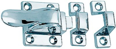 PERKO 1102DP2CHR CUPBOARD CATCH W/OFFSET STRIK