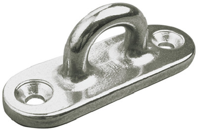 SEA-DOG LINE 088723 STAINLESS OBLONG EYE PLATE-4 I