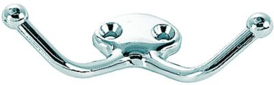 PERKO 1106DP0CHR DOUBLE UTILITY HOOK