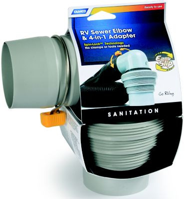 CAMCO RV 39144 EASY SLIP SEWER ELBOW ADAPT