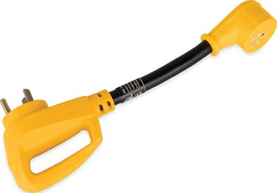 CAMCO RV 55155 DOGBONE 30 AMP MALE TO 15 AMP