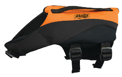 SEACHOICE DV-NEO R/G-L NEOPRENE DOG VEST LARGE