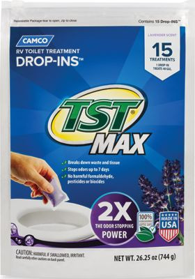 CAMCO RV 41559 TST LAV. DROP-INS 15/BAG