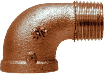 BRASS FITTINGS 44168 2  BRONZE 90 DEG STREET ELBOW