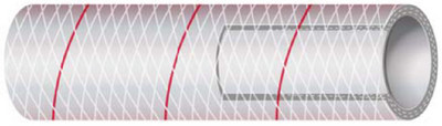 SHIELDS HOSE 116-162-0126 1/2 X 50 CLR REIN PVC RED TR