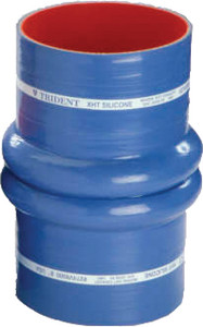 TRIDENT HOSE 274V8000SS TRI SIL DBLE HMP/CLAMPS 8"