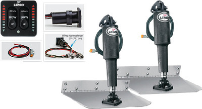 LENCO 15108-103 TRIM TAB KIT-STD 9X12 W-LED SW