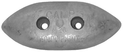 CAMP ZINC A24 HULL PLATE ZINC  4-3/4  LONG