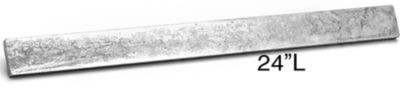 CAMP ZINC ZP10 1/2  X 2  X 24  ZINC PLATE