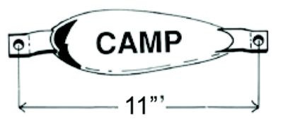 CAMP ZINC W6 TEAR DROP ANODE ZINC 8/1.2 IN