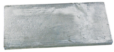 B & S ANODES BSM12X6X12 ZINC PLATE 1/2X6X12 W/NO-SLOTS