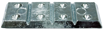 B & S ANODES BSM4PART HULL PLATE 4 PART