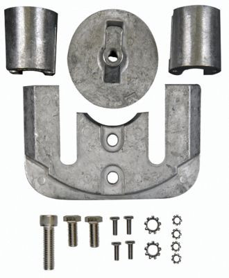 SIERRA 18-6160A ANODE KIT BRAVO II & III (AL)
