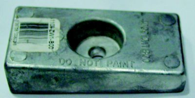 CAMP ZINC 41109ZW1B00 ZINC FOR HONDA OUTBOARD ANODE