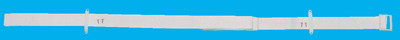 STARBRITE 60008 TANK TIE DOWN 1.5"X6' WHT