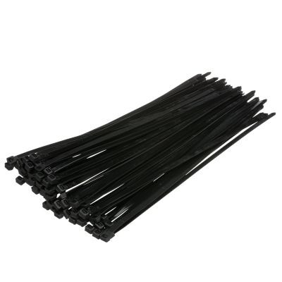 SEACHOICE 14211 BLK NY CBLTIE 120LBS 14" 100PK