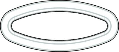 LEWMAR  2020206506 STAINLESS STEEL PORT SIZE 8