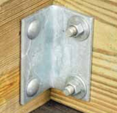 TIEDOWN ENGINEERING 26399 ANGLE BRACKETS 3X3 SQ HOLES