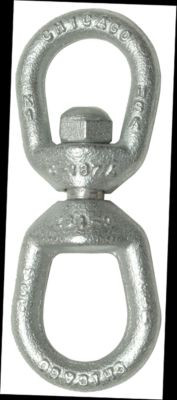 CHICAGO HARDWARE 215053 SWIVEL EYE & EYE 1/4 GALV
