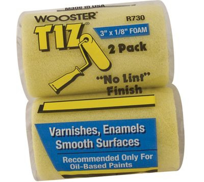 WOOSTER BRUSH R7303 3IN FOAM COVER TIZ TWIN PACK