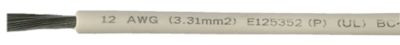 COBRA WIRE &CABLE A1012T05100FT 12GA WHT TINNED WIRE 100FT