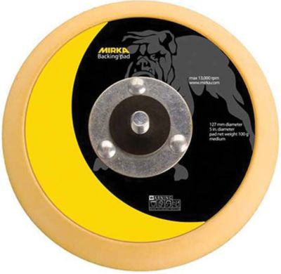 MIRKA ABRASIVES 106 6" VINYL FACED BACKUP PAD