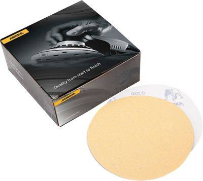 MIRKA ABRASIVES 23-612-320 GOLD 5" GRIP DISC 320G 50/PK