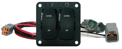 LENCO 10221211D SWITCH KIT-DBL ROCKER DUAL ACT