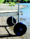 TAYLOR 2020108501 DOCK ROLLER WHEEL 24"-RIGID
