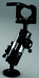 PANTHER 95-0210 TROLLING MOTOR MOUNT 10 INCH