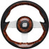 UFLEX GRIMANI BR/S STRING WHL BURL POLY SLVR 13.8