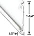 A P PRODUCTS 021-54602-16 FLAT TRIM INS. BLK 16' @5