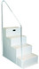 TODD ENTERPRISES 93-2336 QUAD BOARDING STEP W/HANDRAIL
