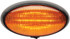 SEACHOICE 1189 LED PORCH LIGHT OVAL BLK AMBER