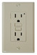 VALTERRA DG15VVP GFI RECEPTACLE W/ LT IVORY