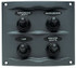 AFI/MARINCO/GUEST/NICRO/BEP 900-4WP SWITCH PANEL 4 GANG GRAY