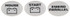 AFI/MARINCO/GUEST/NICRO/BEP SET-715 BATT SW LABEL PORT START STBD