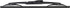 AFI/MARINCO/GUEST/NICRO/BEP 34018B DELUXE WIPER BLADE 18  SS BLK