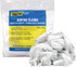 SEACHOICE 6403-01-12-SC NEW BLEACHED WHT KNIT RAGS 1#
