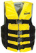 SEACHOICE 50-86420 BLACK/YEL 4 BELT VEST-LG/XL