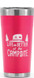 CAMCO RV 53061 LIBATC, TUMBLER, PAINTED CORAL