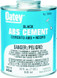 LASALLE BRISTOL (BRISTOL PRODS) 7530889 ABS CEMENT 8OZ BLACK