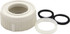 DURA FAUCET DF-RK510-WT FAUCET SPOUT NUT REP KIT WHITE
