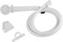 DURA FAUCET DF-SA130-WT RV SHOWER HEAD/HOSE WHITE