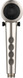 DURA FAUCET DF-SA135-SN HAND HELD SHOWER WAND NICKEL