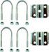 DEXTER MARINE PRODUCTS K71-G02-28 AXLE TIE PLATE KIT 3 RD TUBE