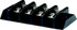 BLUE SEA SYSTEMS 2604-BSS 4 CIRCUIT TERM BLOCK 60 AMP