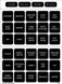 BLUE SEA SYSTEMS 4215-BSS LABEL KIT DC H20 BLACK